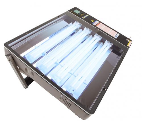 Handisol phototherapy device angled view